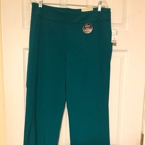 Nice dress slacks in pretty dark aqua size 12